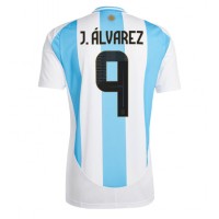 Dres Argentina Julian Alvarez #9 Domaci Copa America 2024 Kratak Rukav